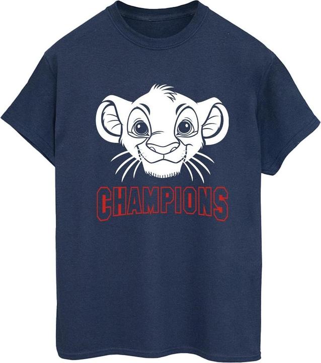 Immagine prodotto Disney The Lion King Simba Face Champion Maglietta Ampia Donna (XXL)