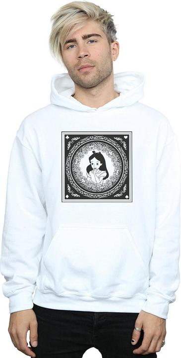 Actual product image Disney Mens Alice In Wonderland Box Hoodie (XL)