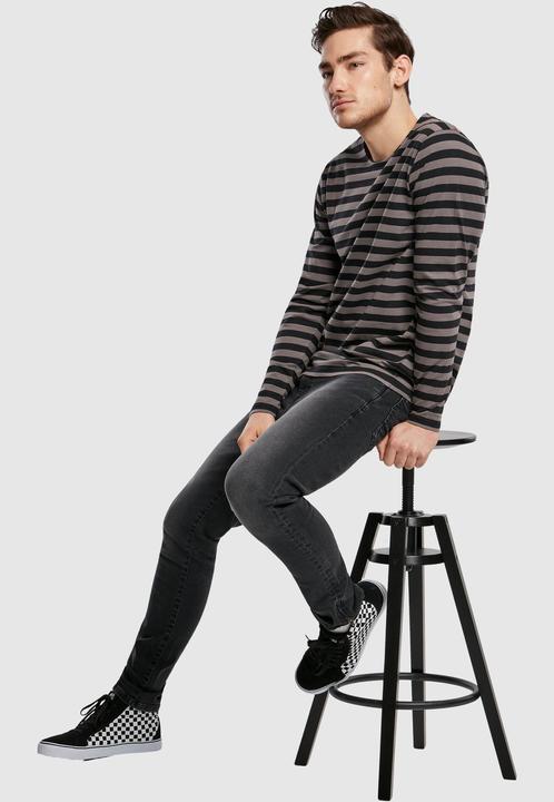 Actual product image Urban Classics Regular Stripe LS (5XL)