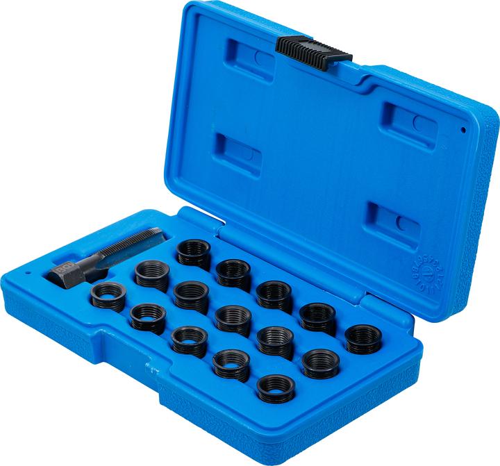 Image du produit BGS Kit de réparation pour filet de bougie M14 x 1,25 mm 16 pièces