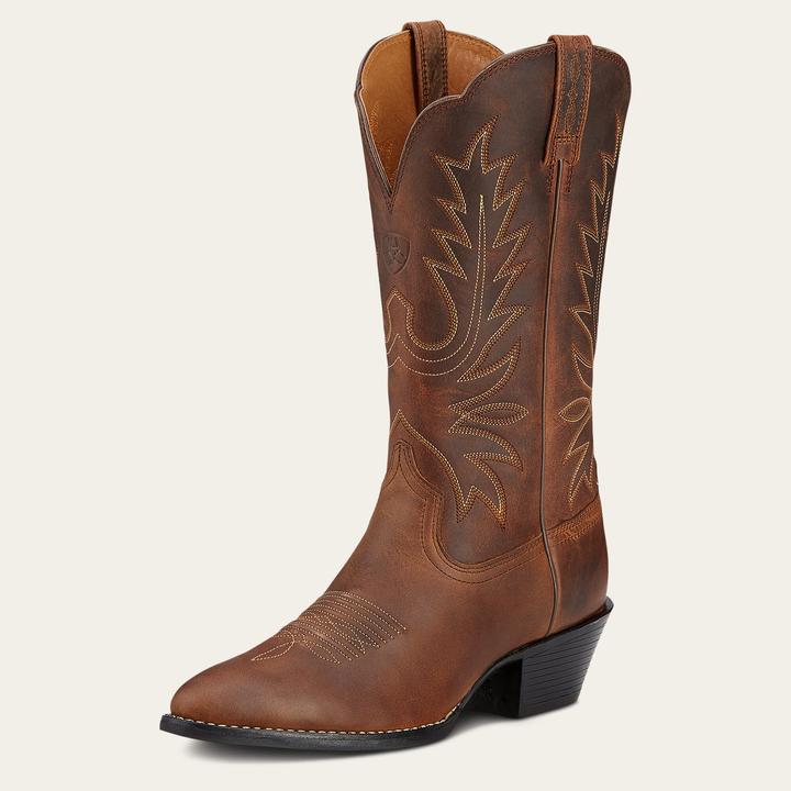 Image du produit Ariat bottes western en cuir heritage r toe (36.5)