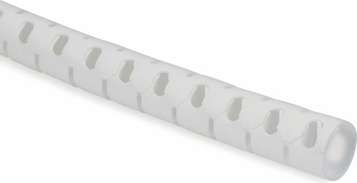Produktbild HellermannTyton Schutzschlauch Helawrap HWPP Weiss 2 m 161-64215 Inhalt: 2 m (Kabelschlauch, 200 cm)