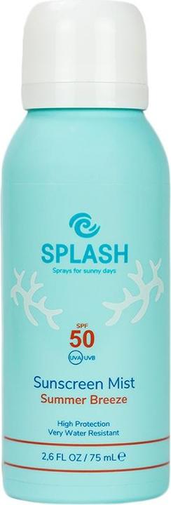 Immagine prodotto Splash Summer Breeze Sunscreen Mist SPF 50 75 ml (Spray solare, SPF 50, 75 ml)