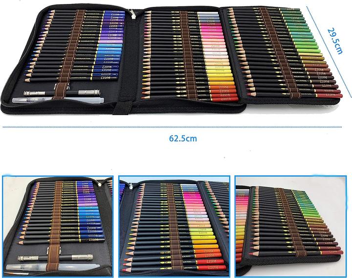 Produktbild tvfly Aquarellstifte Set (Mehrfarbig, 72 x)