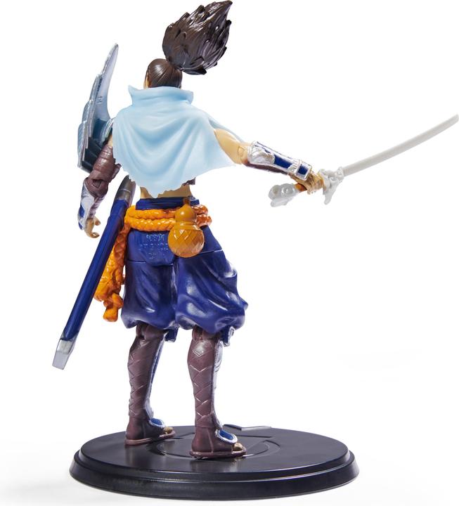 Actual product image Spin Master League of Legends Yasuo collectible figure premium 10cm