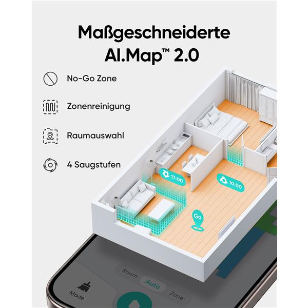 Image du produit eufy L60 Hybrid EU Version (Robot d'aspiration et de nettoyage)