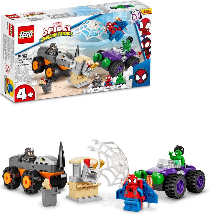 Image du produit LEGO Duel de camions de Hulk et Rhino (10782, LEGO Marvel)