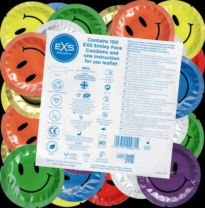Immagine prodotto Pipedream Smiley Face Regular (100 pz.)
