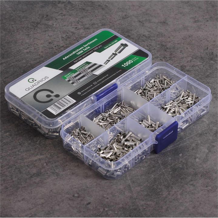 Actual product image Quadrios 22C485 Wire end ferrule range Uninsulated 1000 pcs.