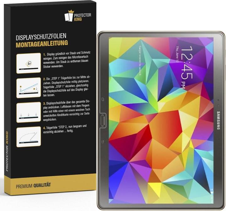 Actual product image Protectorking 2x Panzerfolie Anti-Shock matt entspiegelt (2 Piece, Galaxy Tab S 10.5)