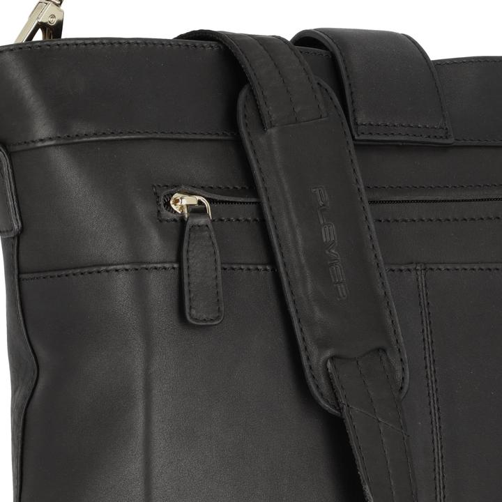 Immagine prodotto Plevier Borsa a tracolla Bow in pelle con scomparto per laptop da 30 cm
