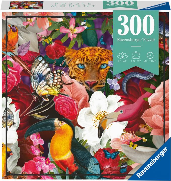 Actual product image Ravensburger Puzzle - Flowers - Puzzle Moment 300 pieces (300 pieces)