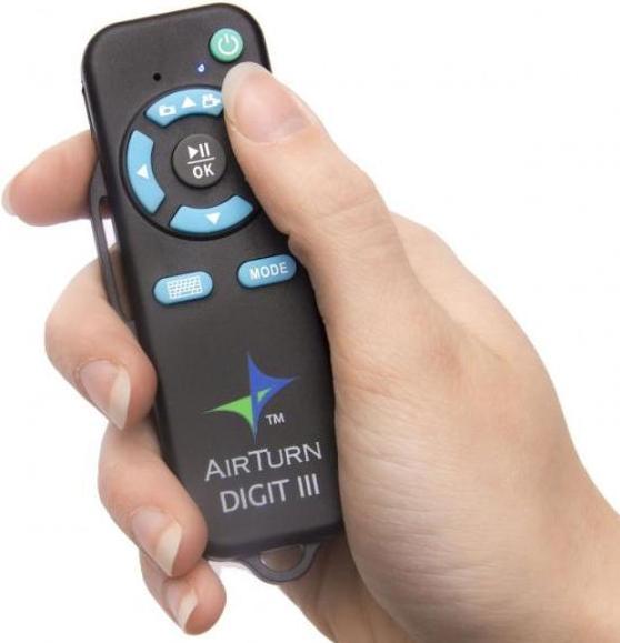 Produktbild AirTurn Digit III Bluetooth Fernbedienung (Bluetooth)