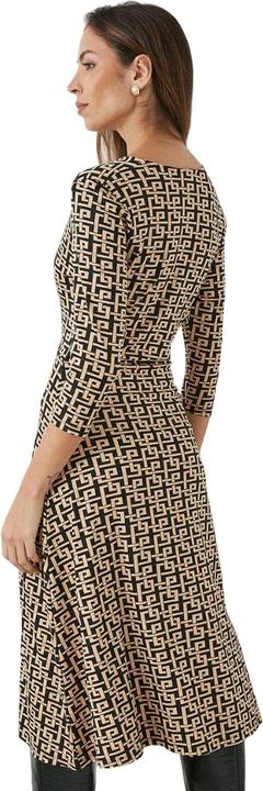 Actual product image Principles Womens/Ladies Geometric Wrap Midi Dress (46 D)