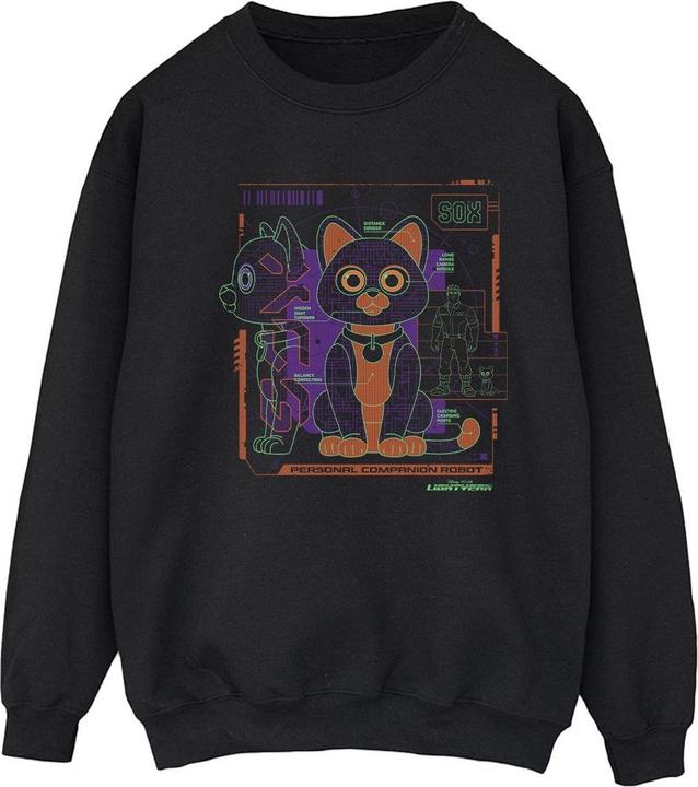 Actual product image Disney Womens/Ladies Lightyear Sox Technical Sweatshirt (L)