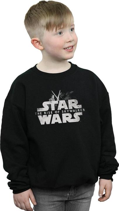 Produktbild Star Wars The Rise Of Skywalker Rey And Kylo Battle Sweatshirt Jungen (140, 146)
