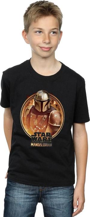 Image du produit Star Wars - T-shirt THE MANDALORIAN FRAMED - Garçon (140, 146)