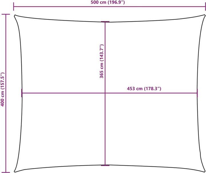 Actual product image VidaXL Awning (4 x 5 m)