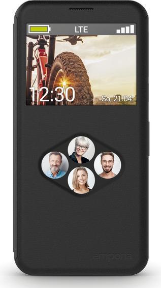 Actual product image Emporia Book-Cover Smart black (Emporia Smart 5)