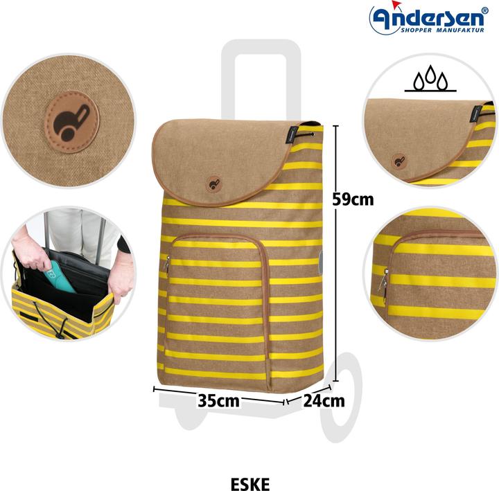 Produktbild Andersen Eske gelb