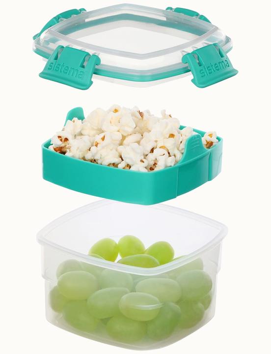 Actual product image Sistema Snacks To Go food container