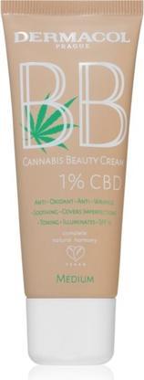 Dermacol BB cream with CBD (Cannabis Beauty Cream) 30 ml - Shade: Medium (L)