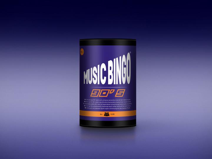 Image du produit SMSCS Games Aps Skru op - Music Bingo - 90s (Bingo musical des années 90) (Anglais, Allemand, Norvégien, Finlandais, Suédois)