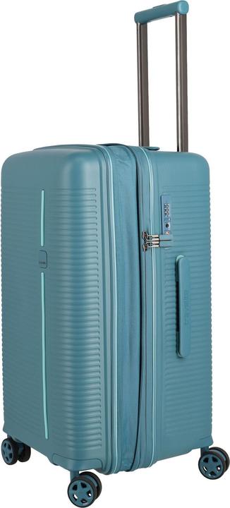 Immagine prodotto Travelite ROOMER Trunk() Erweiterbar Aqu (66 l, M (50 - 90l))