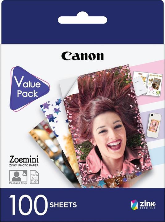 Canon ZP-2030 (290 g/m², 5 x 7.5 cm, 100 x)