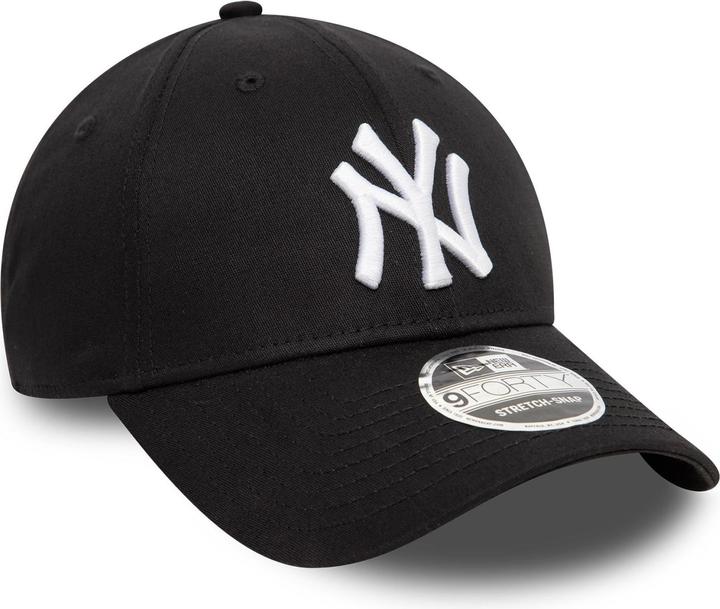 New Era 9Forty Stretch-Snap Cap - New York Yankees schwarz (One Size)