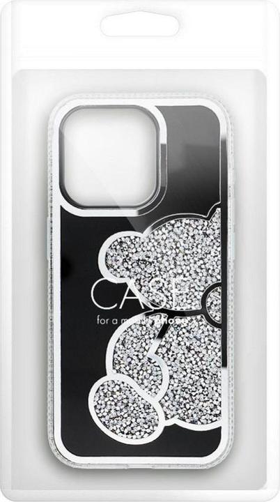 Immagine prodotto OEM Back panel cover TEDDY BEAR Case for IPHONE 15 Pro Max silver (Apple iPhone 15 Pro Max)