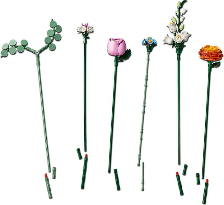 Produktbild LEGO Schöner Rosafarbener Blumenstrauss (10342, LEGO Botanical, LEGO Icons)