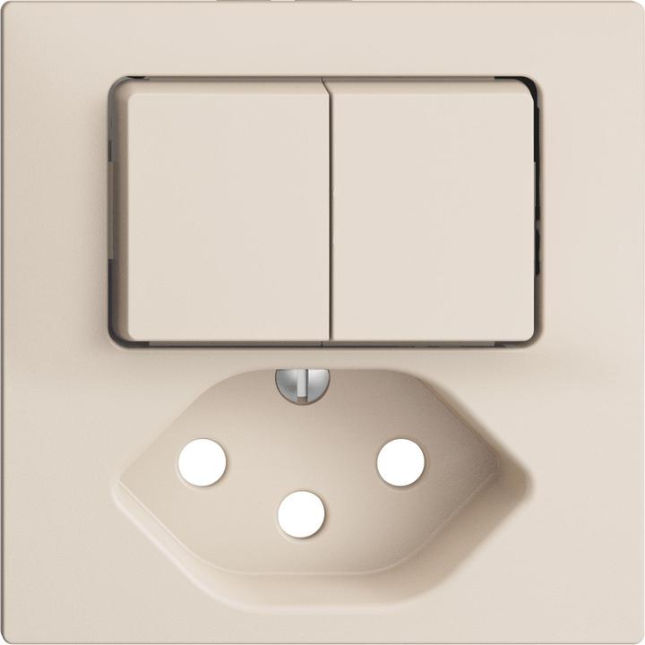 Produktbild Feller Abdeckset Kleinkombi 2-T/T13 crema