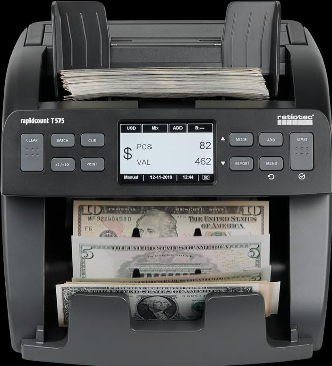 Image du produit ratiotec rapidcount T 575 (Compteuse de billets)