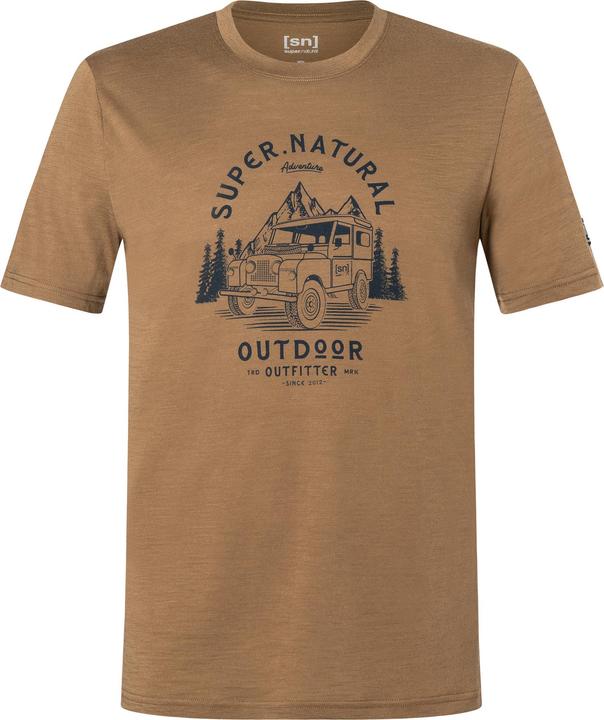 Super Natural Herren Landi Tee Kurzarm-T-Shirt (M)