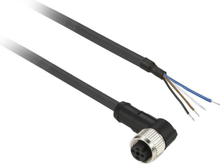 Produktbild TE Sensors Anschlusskabel 10m M8 abgewinkelt (Antennenkabel)