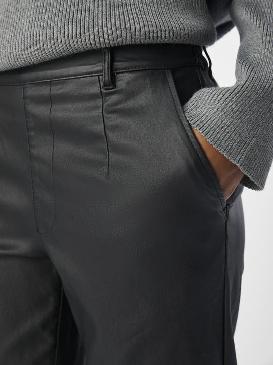 Actual product image Object Coated Straight Fit Trousers (44)