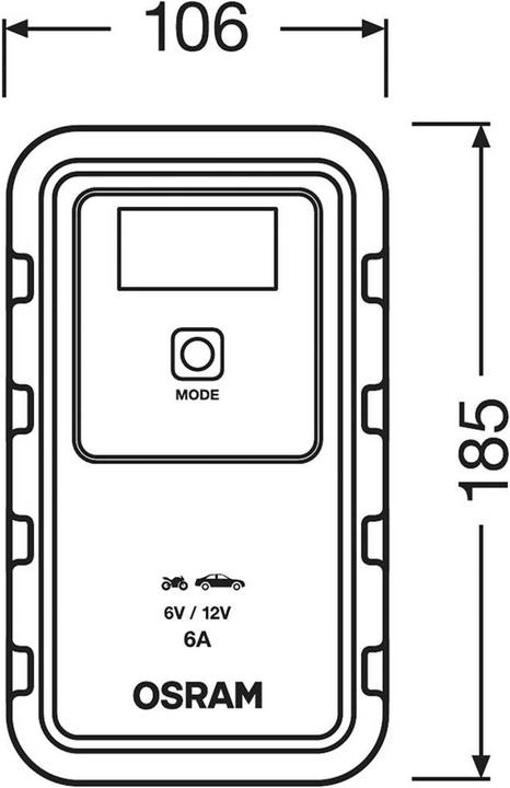 Produktbild Osram OEBCS906 (12V, 6 A)