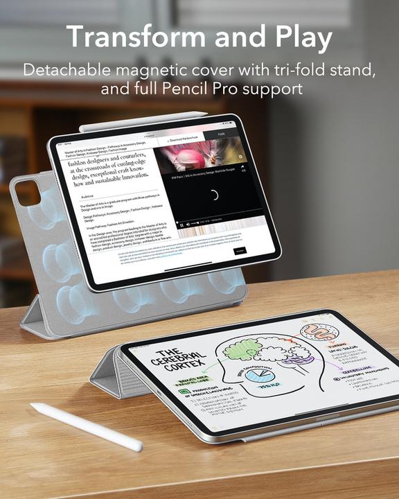 Produktbild ESR Rebound Magnetic Case (iPad Air 10.9 (2022), IPad Air 10.9 (2020), iPad Air 11 2024 (M2), IPad 11” (2018/2020/2021))