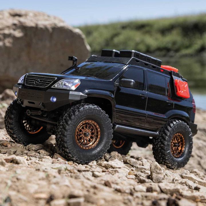 Produktbild Axial Scale Crawler SCX24 Lexus GX470, Schwarz RTR 1:24 (RTR Ready-to-Run)
