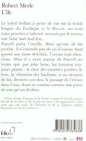 Actual product image L'île (French, Merle Robert, 1989)