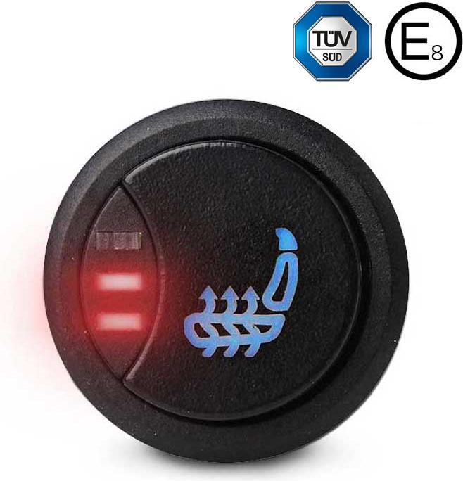 Actual product image Ampire Seat heating, 3-stage adjustable, 12 volt