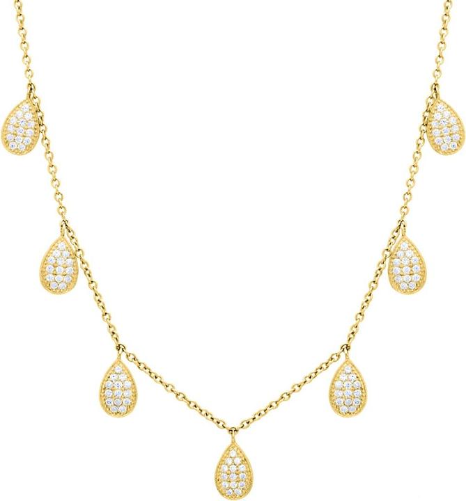 Produktbild Candy Halskette Tanit, Sterling Silber 925, vergoldet (18k vergoldet, 925 Sterling Silber, 36 - 40 cm)