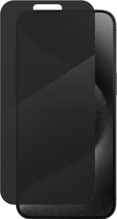 Screenguard Privacy Screen Apple iPhone 15 Pro Screen Protector Panzerglas (1 Stück, Apple iPhone 15 Pro)