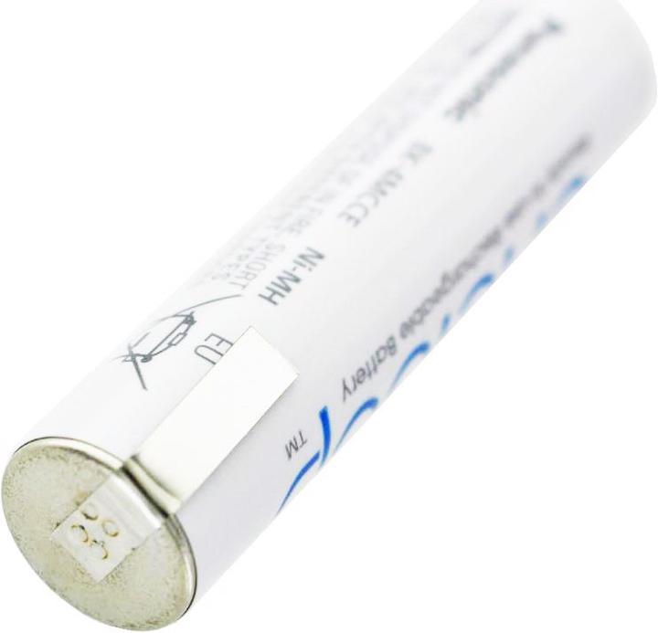 Immagine prodotto Panasonic Batteria Eneloop Micro AAA HR-4UTG 800mAh con etichette a saldare (1 pz., 800 mAh, Batteria + Caricabatterie)