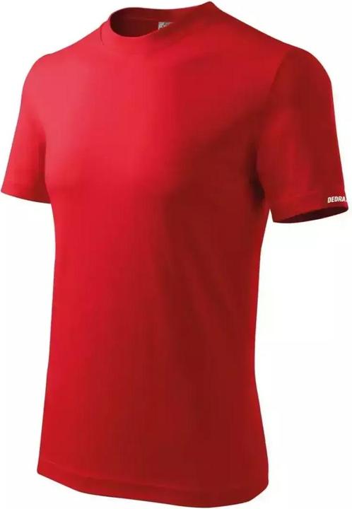 Dedra Rotes Herren T-Shirt XXL (BH5TC-XXL) (XXL)