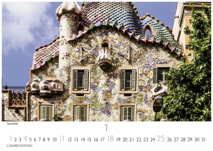 Actual product image Barcelona 2026 L 35x50cm (35 x 50 cm, German)