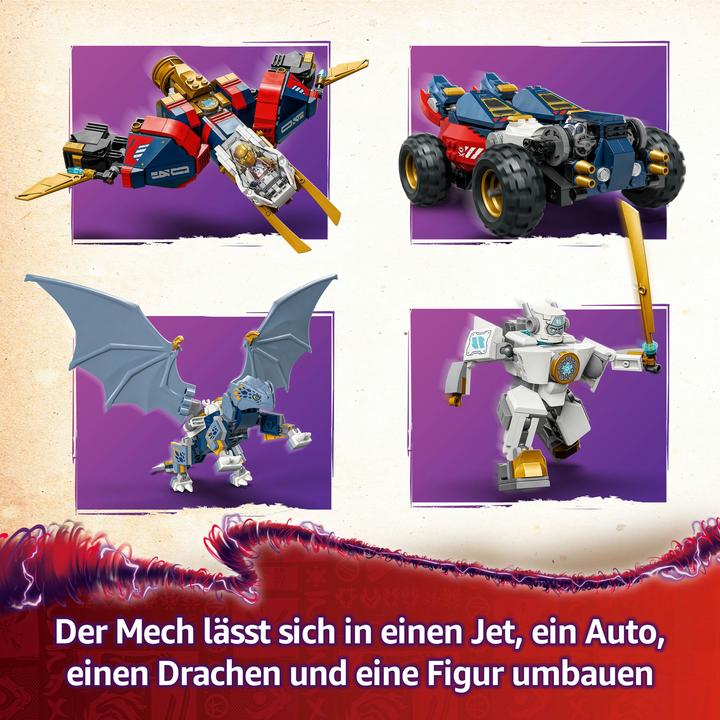 Produktbild LEGO Zanes Ultra-Kombi-Mech (71834, LEGO Ninjago)