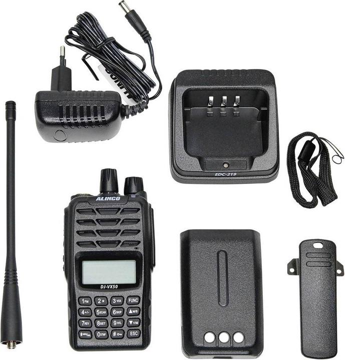 Image du produit Alinco Radio portable amateur DJ VX 50E VHF/UHF (0.01 km)