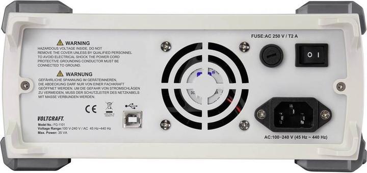 Produktbild Voltcraft Funktionsgenerator netzbetrieben FG 1101